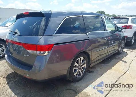 2014 Honda Odyssey Touring/Touring Elite из США, поврежденный, VIN 5FNRL5H9XEB040030